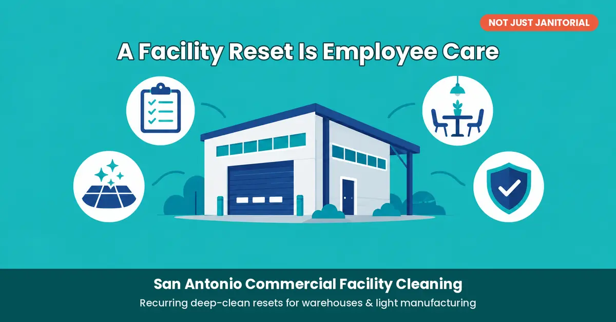 Why a facility reset is employee care, not just janitorial