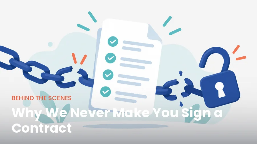 Why Chabod never makes clients sign a restrictive cleaning contract